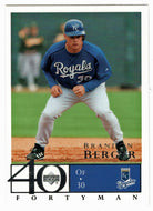 Brandon Berger - Kansas City Royals (MLB Baseball Card) 2003 Upper Deck 40-Man # 245 Mint