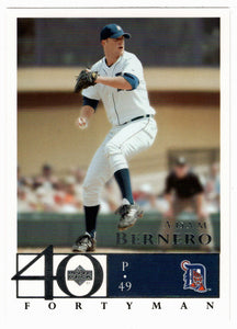 Adam Bernero - Detroit Tigers (MLB Baseball Card) 2003 Upper Deck 40-Man # 258 Mint