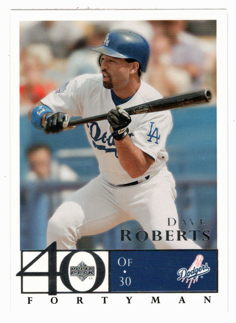 Dave Roberts - Los Angeles Dodgers (MLB Baseball Card) 2003 Upper Deck 40-Man # 534 Mint