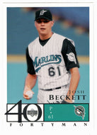 Josh Beckett - Florida Marlins (MLB Baseball Card) 2003 Upper Deck 40-Man # 588 Mint
