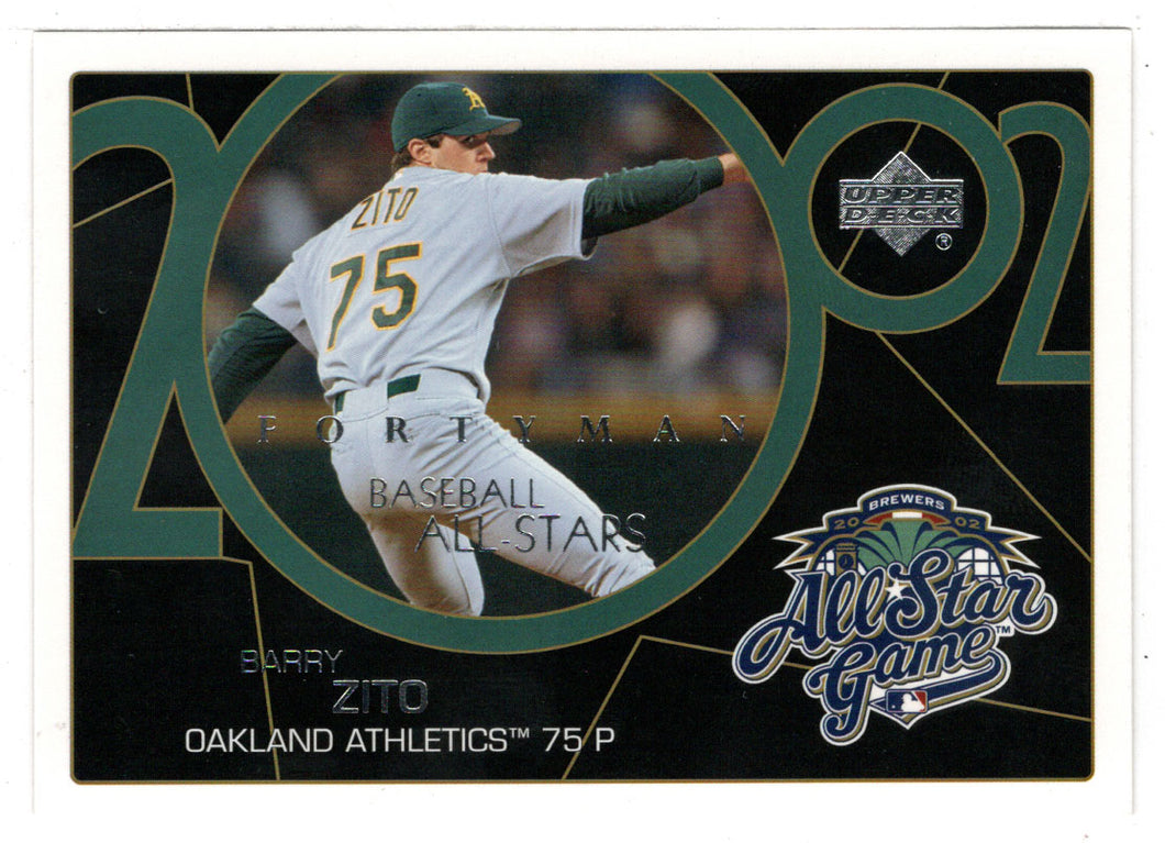 Barry Zito - Oakland Athletics - All-Stars (MLB Baseball Card) 2003 Upper Deck 40-Man # 789 Mint