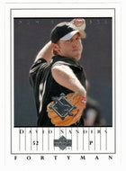 David Sanders RC - Chicago White Sox - New Releases (MLB Baseball Card) 2003 Upper Deck 40-Man # 884 Mint