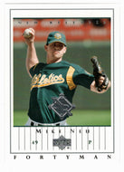Mike Neu RC - Oakland Athletics - New Releases (MLB Baseball Card) 2003 Upper Deck 40-Man # 893 Mint