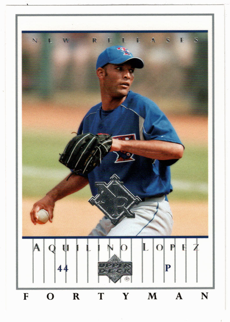 Aquilino Lopez RC - Toronto Blue Jays - New Releases (MLB Baseball Card) 2003 Upper Deck 40-Man # 897 Mint