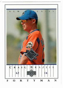 Craig Brazell RC - New York Mets - New Releases (MLB Baseball Card) 2003 Upper Deck 40-Man # 933 Mint