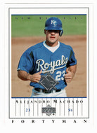 Alejandro Machado RC - Kansas City Royals - New Releases (MLB Baseball Card) 2003 Upper Deck 40-Man # 956 Mint