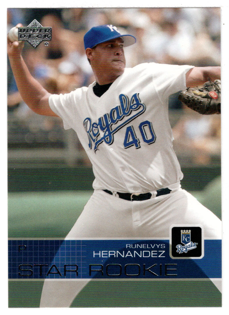 Runelvys Hernandez - Kansas City Royals - Star Rookie (MLB Baseball Card) 2003 Upper Deck # 14 Mint