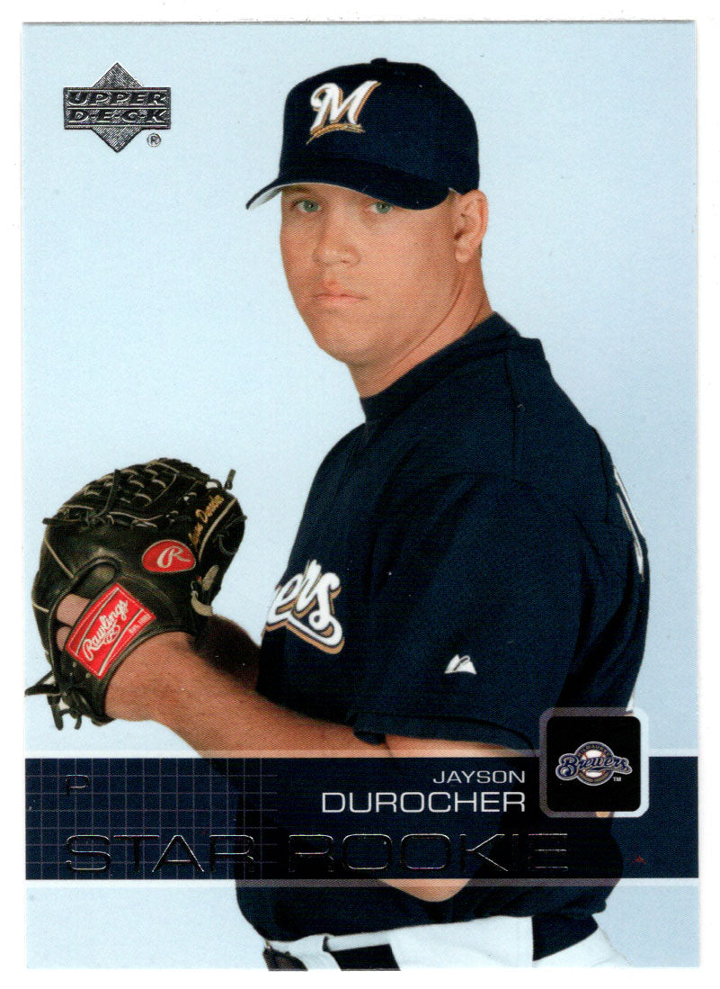 Jayson Durocher - Milwaukee Brewers - Star Rookie (MLB Baseball Card) 2003 Upper Deck # 16 Mint