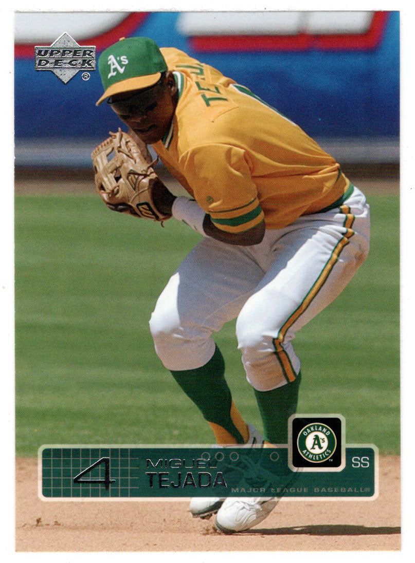 Miguel Tejada - Oakland Athletics (MLB Baseball Card) 2003 Upper Deck # 39 Mint