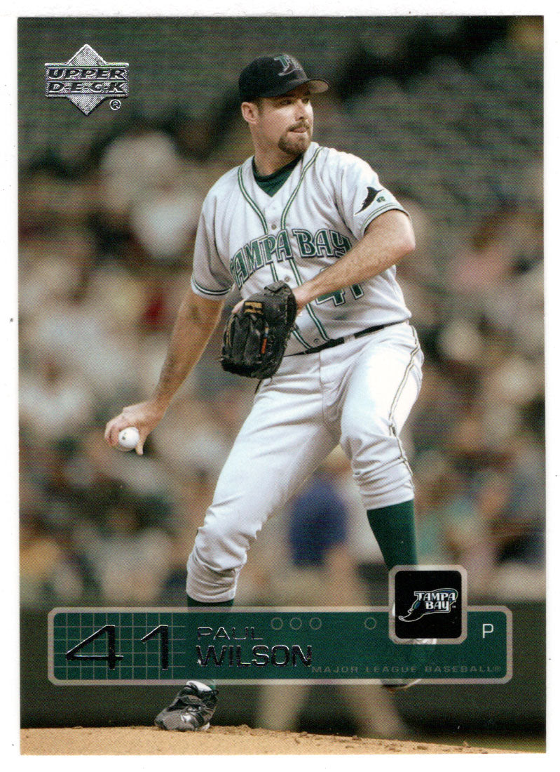 Paul Wilson - Tampa Bay Devil Rays (MLB Baseball Card) 2003 Upper Deck # 58 Mint