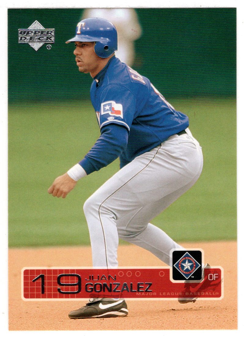 Juan Gonzalez - Texas Rangers (MLB Baseball Card) 2003 Upper Deck # 83 Mint