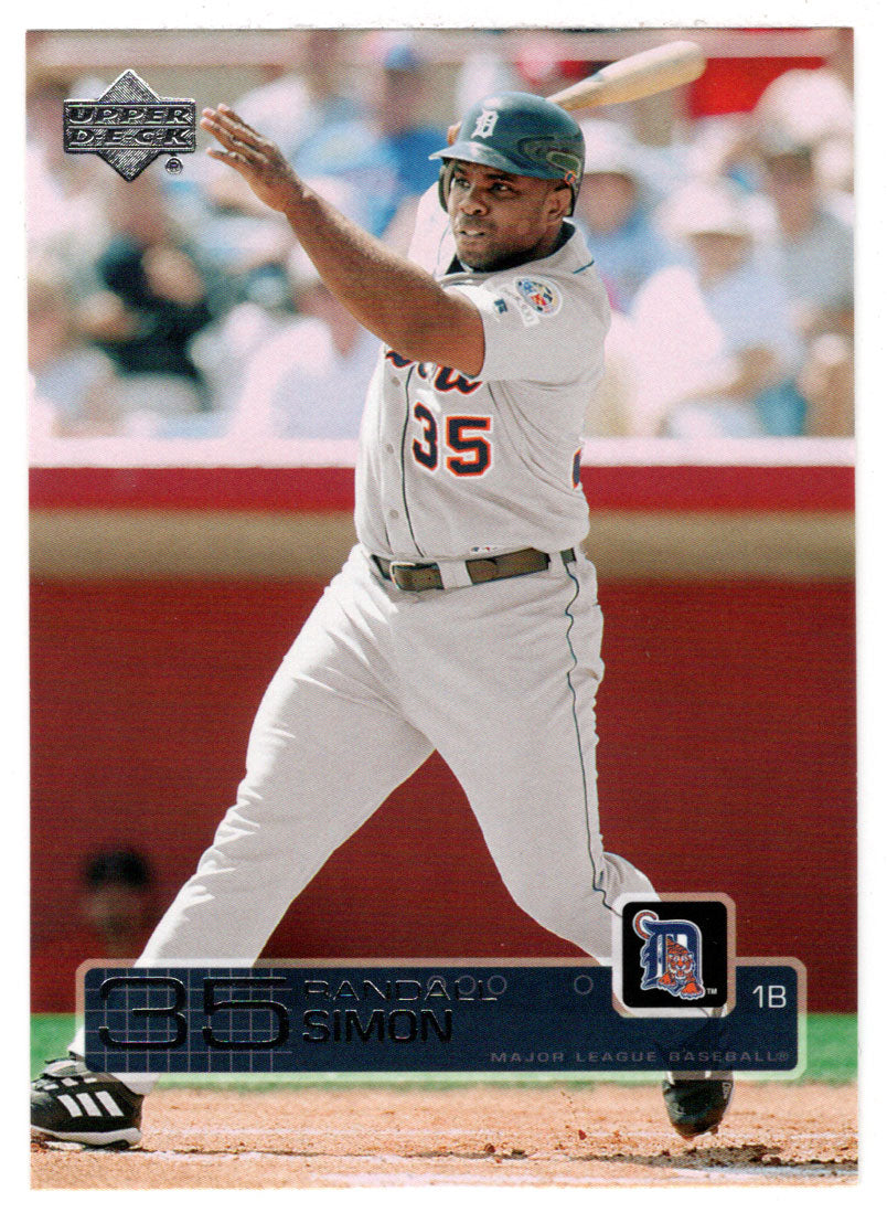 Randall Simon - Detroit Tigers (MLB Baseball Card) 2003 Upper Deck # 106 Mint