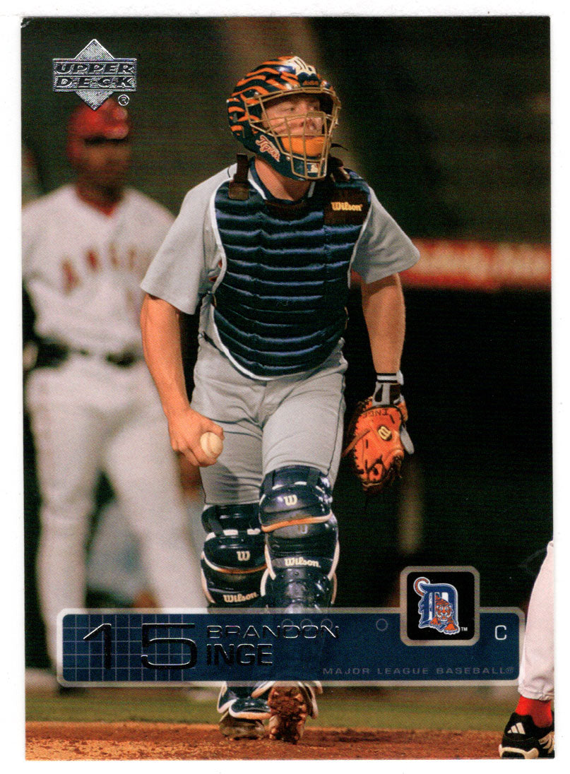 Brandon Inge - Detroit Tigers (MLB Baseball Card) 2003 Upper Deck # 107 Mint