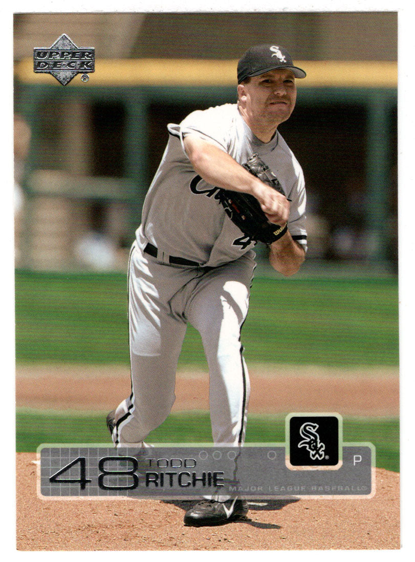 Todd Ritchie - Chicago White Sox (MLB Baseball Card) 2003 Upper Deck # 121 Mint