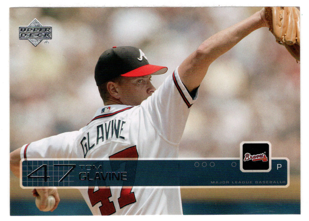 Tom Glavine - Atlanta Braves (MLB Baseball Card) 2003 Upper Deck # 144 Mint