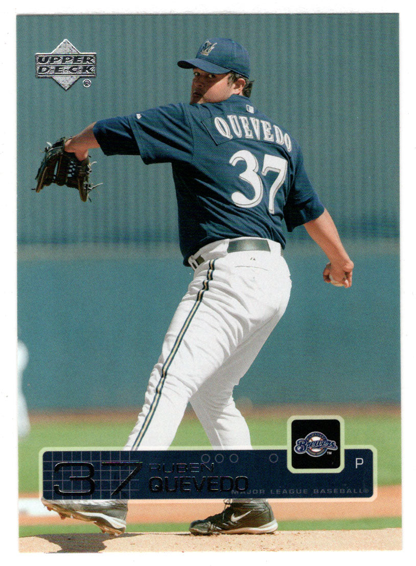 Ruben Quevedo - Milwaukee Brewers (MLB Baseball Card) 2003 Upper Deck # 151 Mint