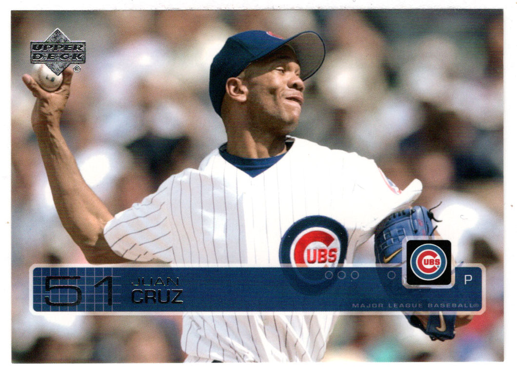 Juan Cruz - Chicago Cubs (MLB Baseball Card) 2003 Upper Deck # 168 Mint