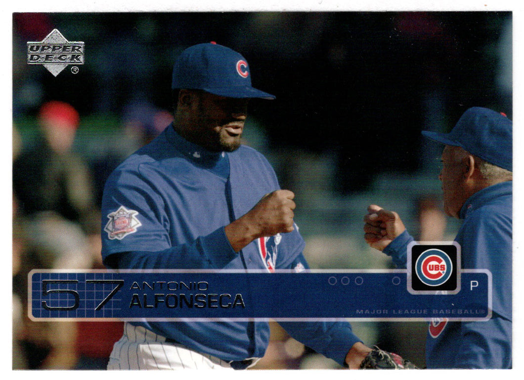 Antonio Alfonseca - Chicago Cubs (MLB Baseball Card) 2003 Upper Deck # 170 Mint