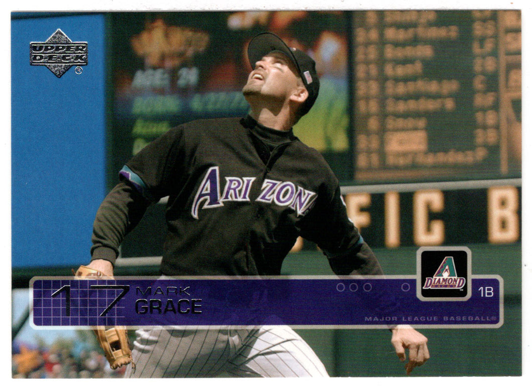 Mark Grace - Arizona Diamondbacks (MLB Baseball Card) 2003 Upper Deck # 179 Mint