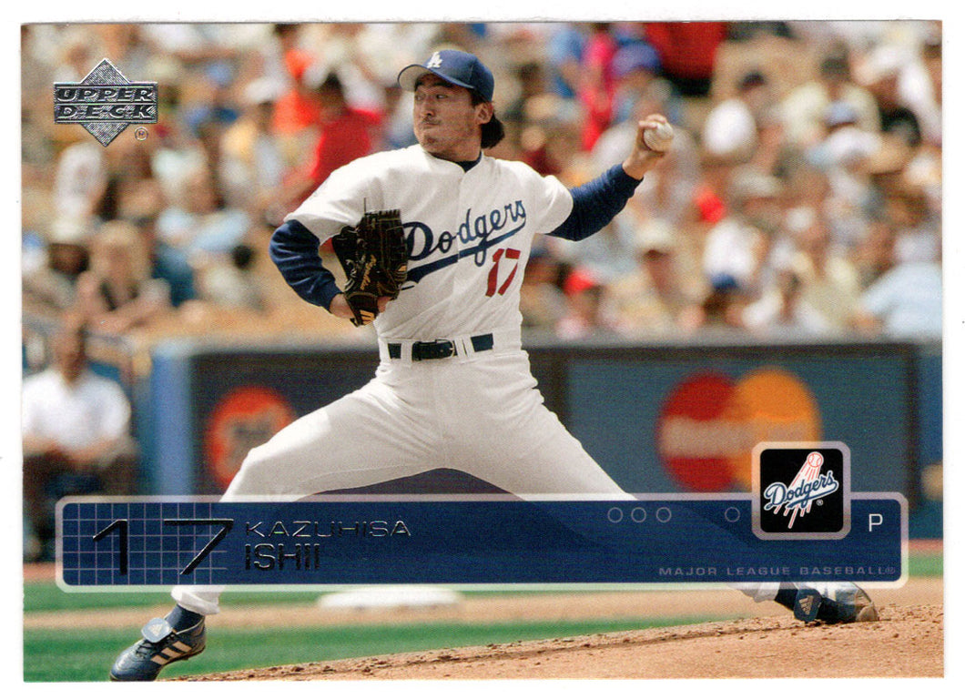 Kazuhisa Ishii - Los Angeles Dodgers (MLB Baseball Card) 2003 Upper Deck # 191 Mint