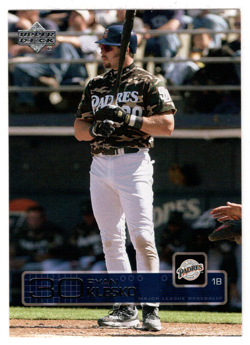 Ryan Klesko - San Diego Padres (MLB Baseball Card) 2003 Upper Deck # 225 Mint