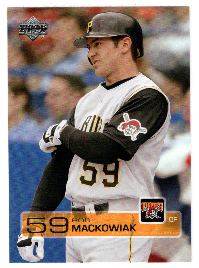 Rob Mackowiak - Pittsburgh Pirates (MLB Baseball Card) 2003 Upper Deck # 244 Mint