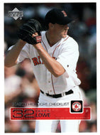 Derek Lowe - Boston Red Sox - Season Highlight - Checklist: 29-56 (MLB Baseball Card) 2003 Upper Deck # 262 Mint