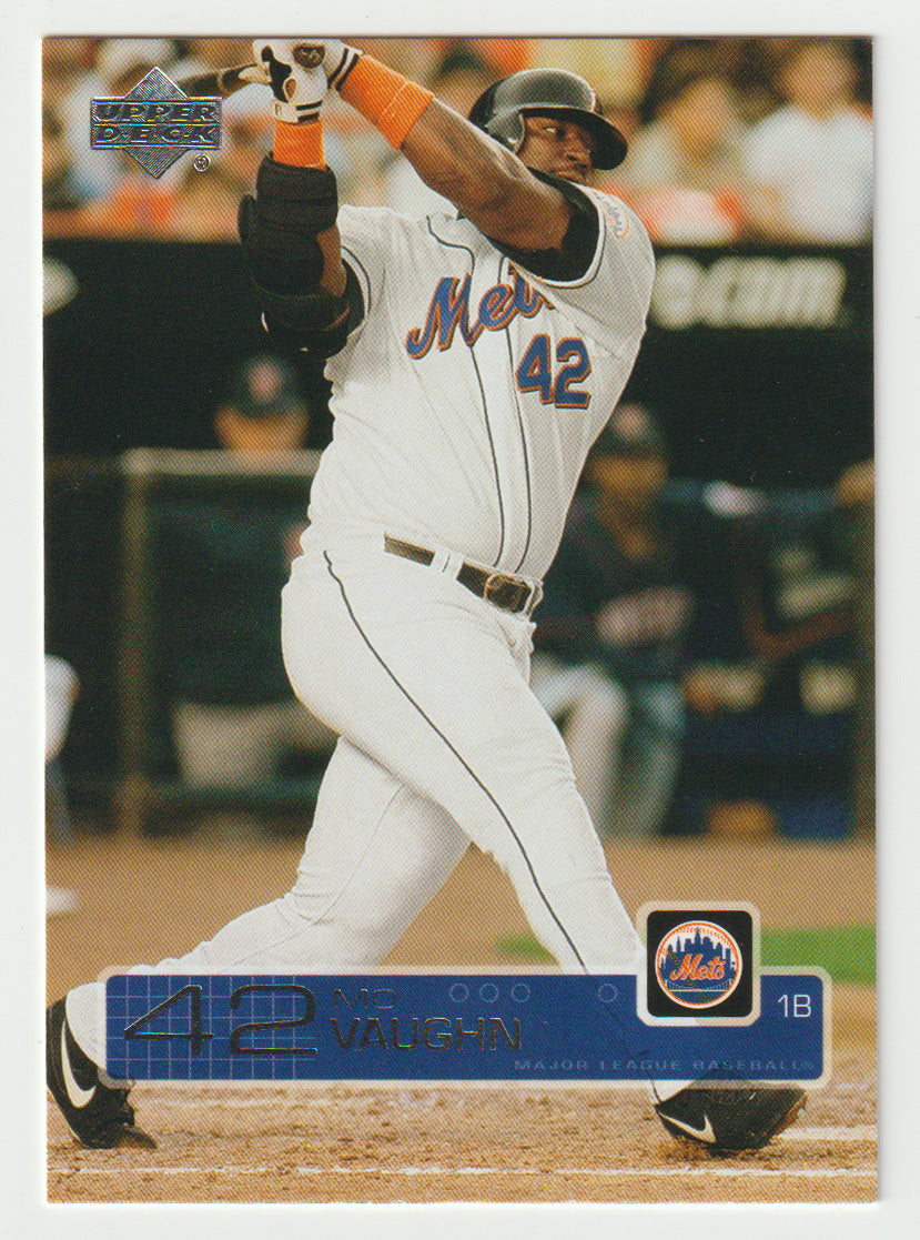 Mo Vaughn - New York Mets (MLB Baseball Card) 2003 Upper Deck # 460 Mint