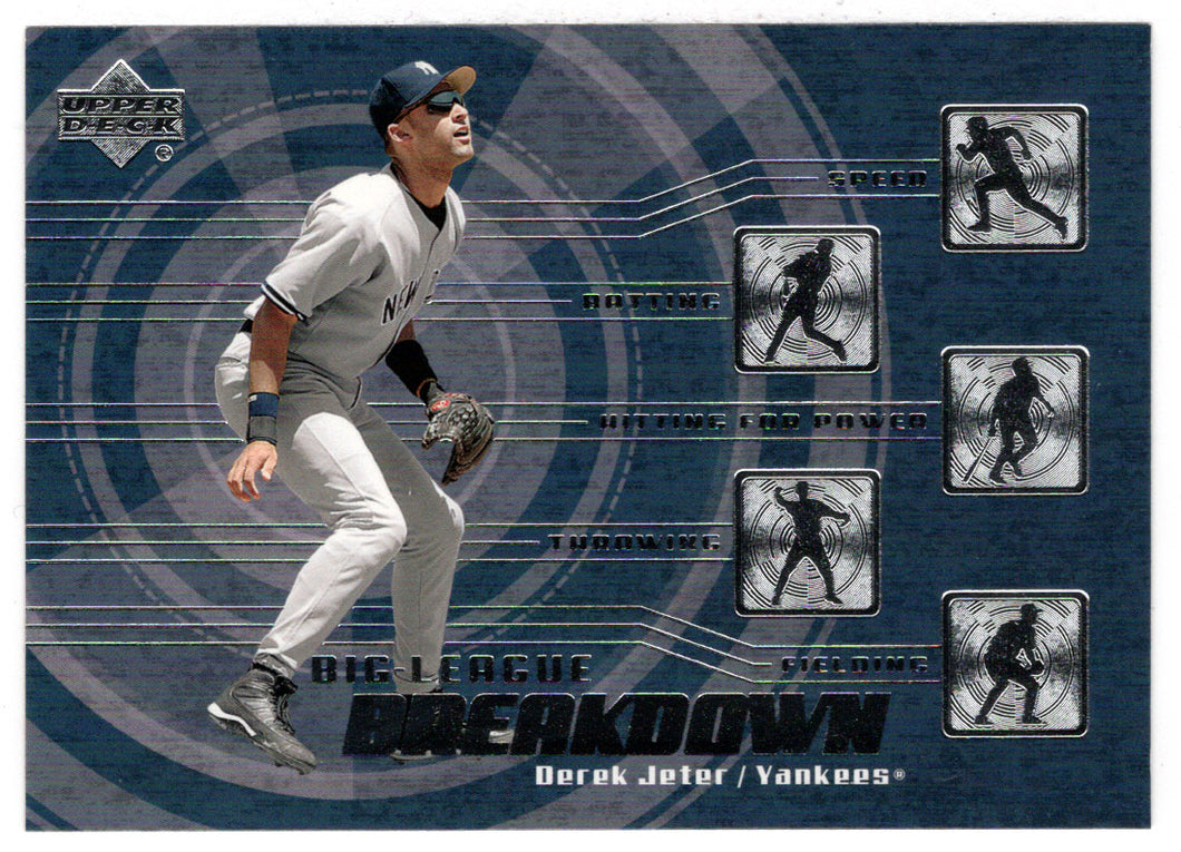 Derek Jeter - New York Yankees - Big League Breakdown (MLB Baseball Card) 2003 Upper Deck # BL12 Mint