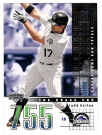 Todd Helton - Colorado Rockies - Chase for 755 (MLB Baseball Card) 2003 Upper Deck # C7 Mint