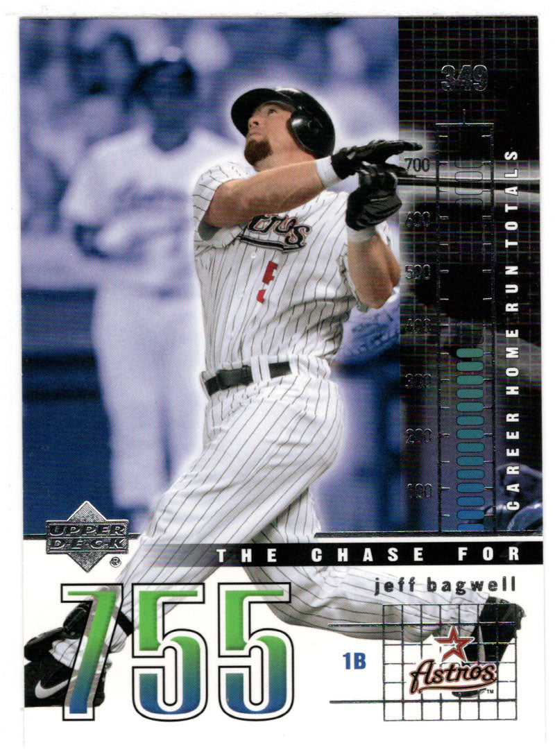 Jeff Bagwell - Houston Astros - Chase for 755 (MLB Baseball Card) 2003 Upper Deck # C9 Mint