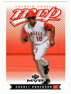 Garret Anderson - Anaheim Angels (MLB Baseball Card) 2003 Upper Deck MVP # 5 Mint