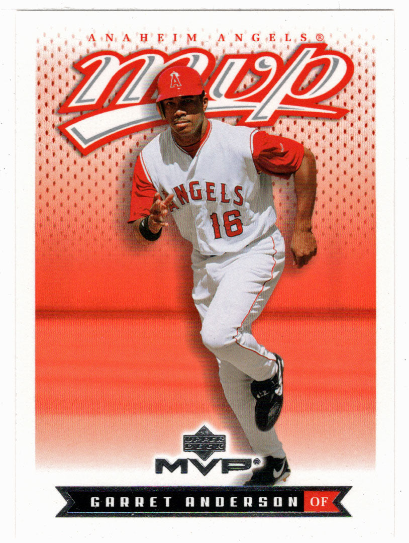 Garret Anderson - Anaheim Angels (MLB Baseball Card) 2003 Upper Deck MVP # 5 Mint