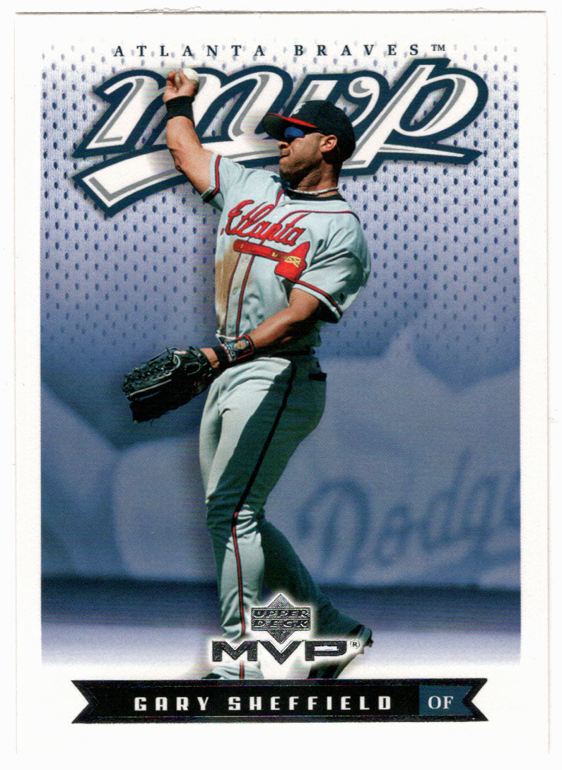 Gary Sheffield - Atlanta Braves (MLB Baseball Card) 2003 Upper Deck MVP # 20 Mint