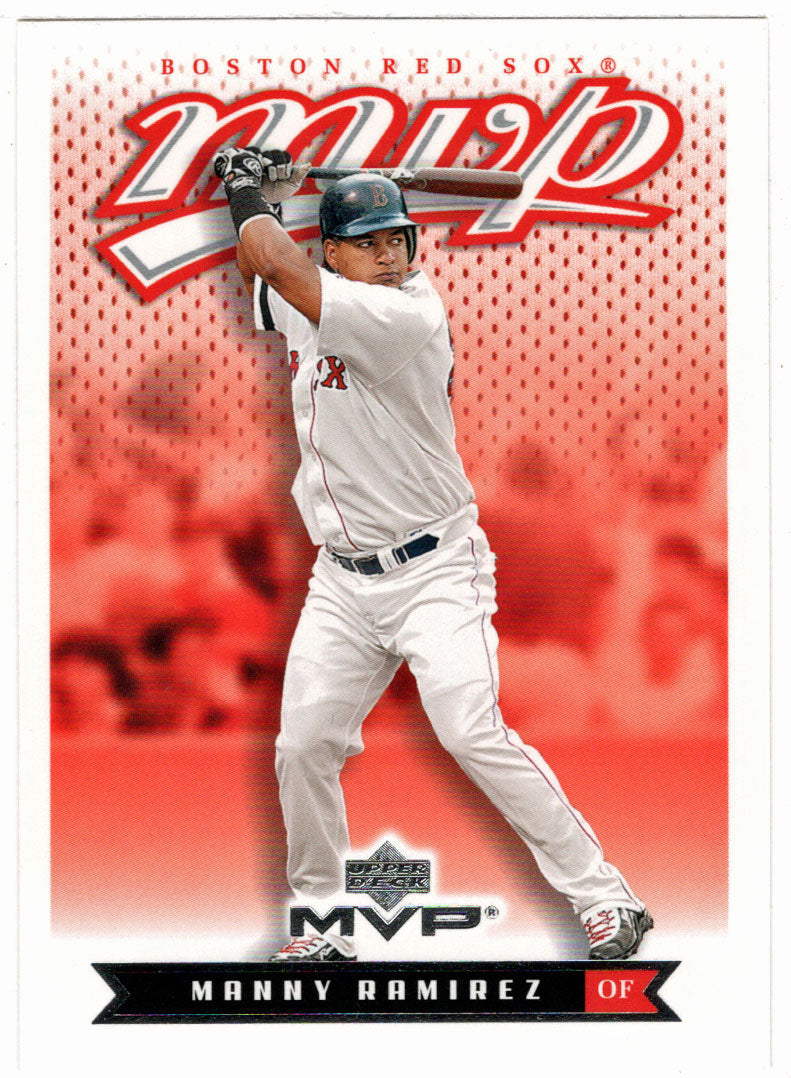 Manny Ramirez - Boston Red Sox (MLB Baseball Card) 2003 Upper Deck MVP # 31 Mint