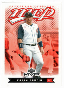 Karim Garcia - Cleveland Indians (MLB Baseball Card) 2003 Upper Deck MVP # 62 Mint