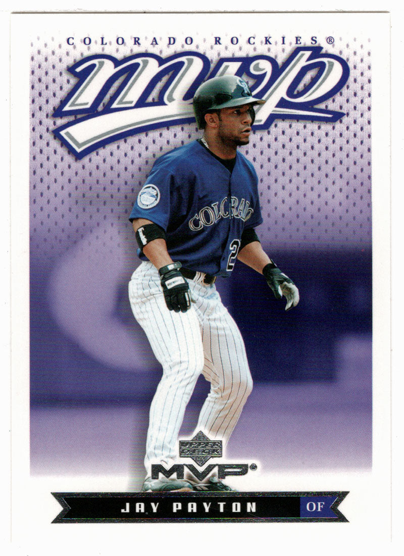 Jay Payton - Colorado Rockies (MLB Baseball Card) 2003 Upper Deck MVP # 67 Mint