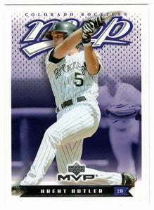 Brent Butler - Colorado Rockies (MLB Baseball Card) 2003 Upper Deck MVP # 68 Mint