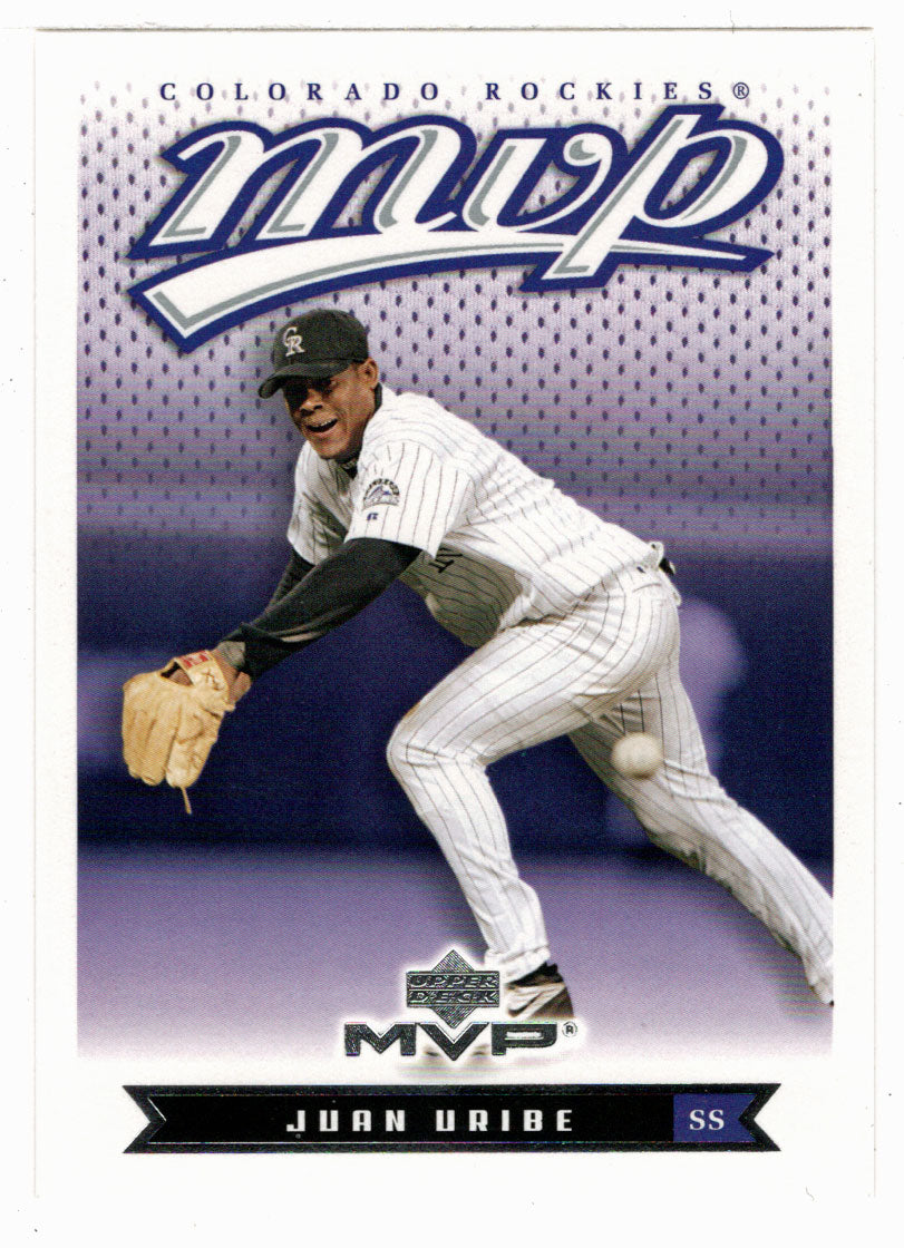 Juan Uribe - Colorado Rockies (MLB Baseball Card) 2003 Upper Deck MVP # 69 Mint