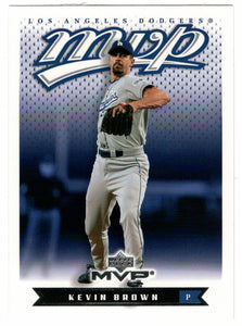 Kevin Brown - Los Angeles Dodgers (MLB Baseball Card) 2003 Upper Deck MVP # 99 Mint