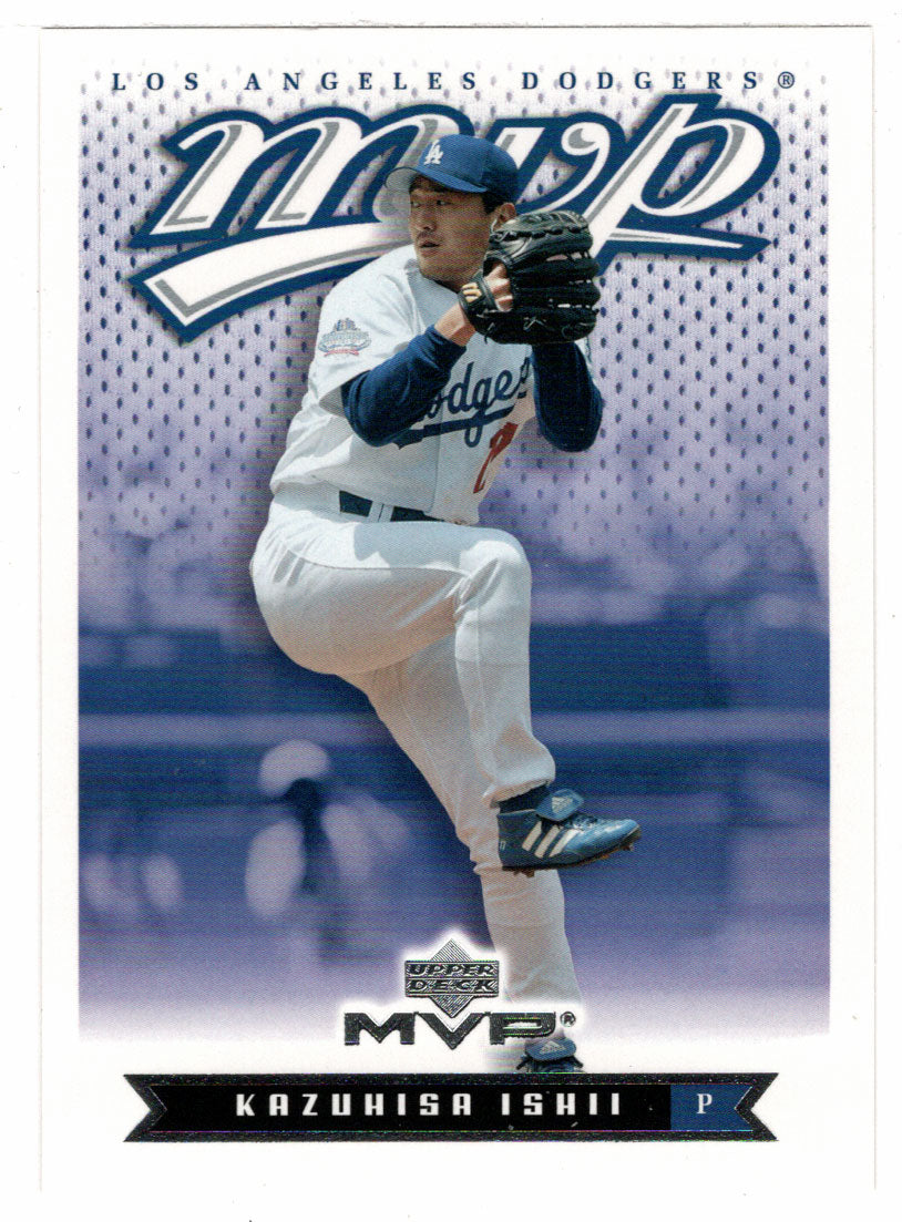 Kazuhisa Ishii - Los Angeles Dodgers (MLB Baseball Card) 2003 Upper Deck MVP # 103 Mint