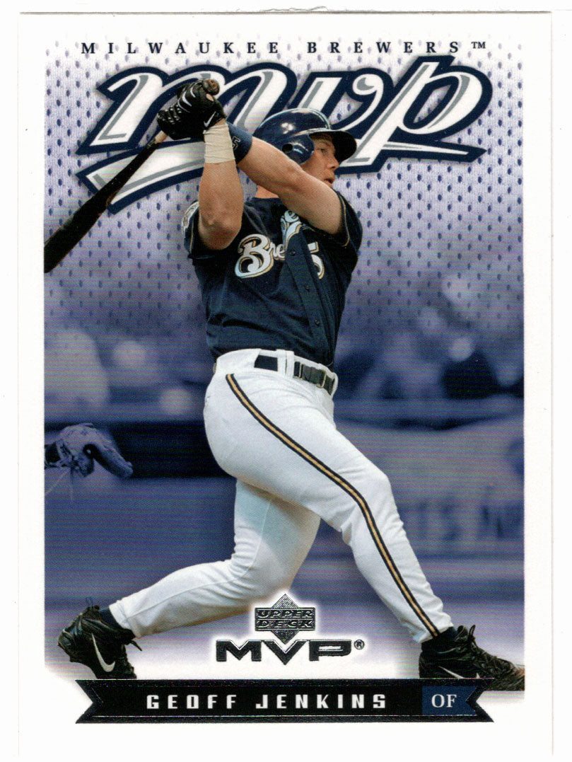 Geoff Jenkins - Milwaukee Brewers (MLB Baseball Card) 2003 Upper Deck MVP # 106 Mint