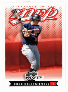 Doug Mientkiewicz - Minnesota Twins (MLB Baseball Card) 2003 Upper Deck MVP # 115 Mint