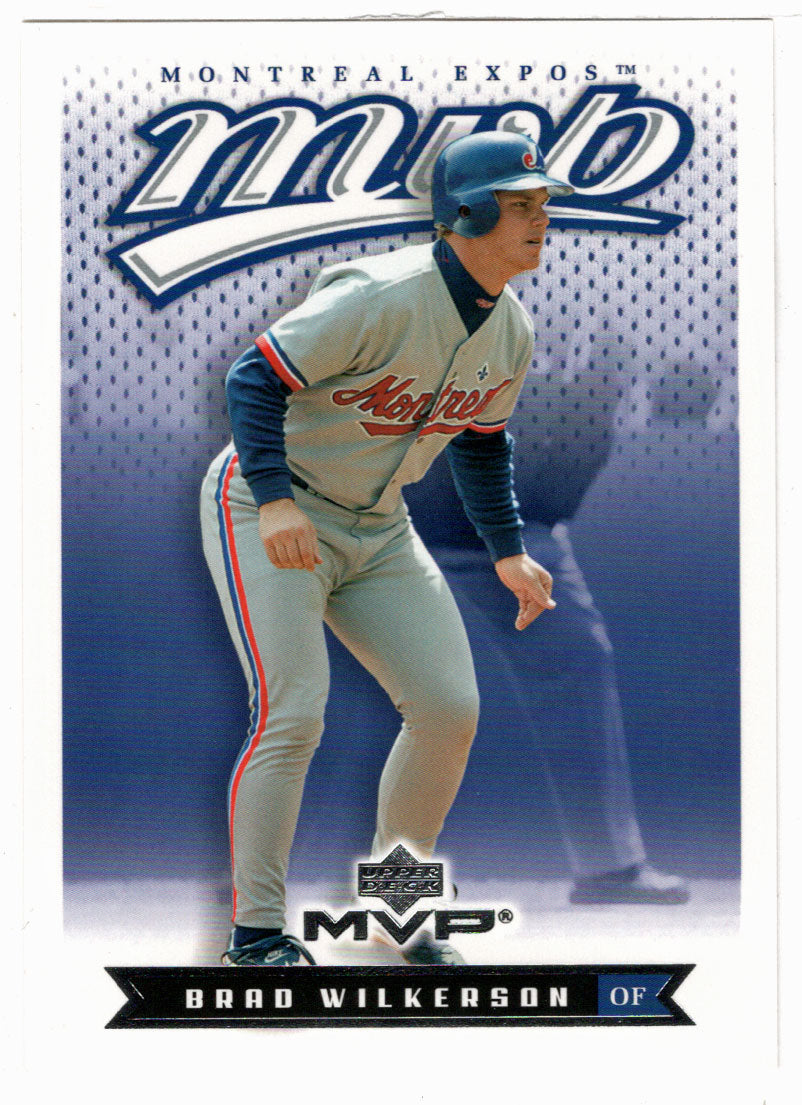 Brad Wilkerson - Montreal Expos (MLB Baseball Card) 2003 Upper Deck MVP # 120 Mint