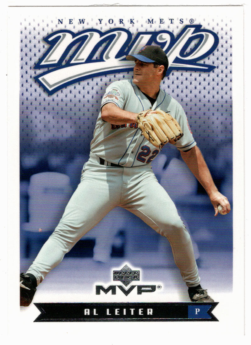 Al Leiter - New York Mets (MLB Baseball Card) 2003 Upper Deck MVP # 131 Mint