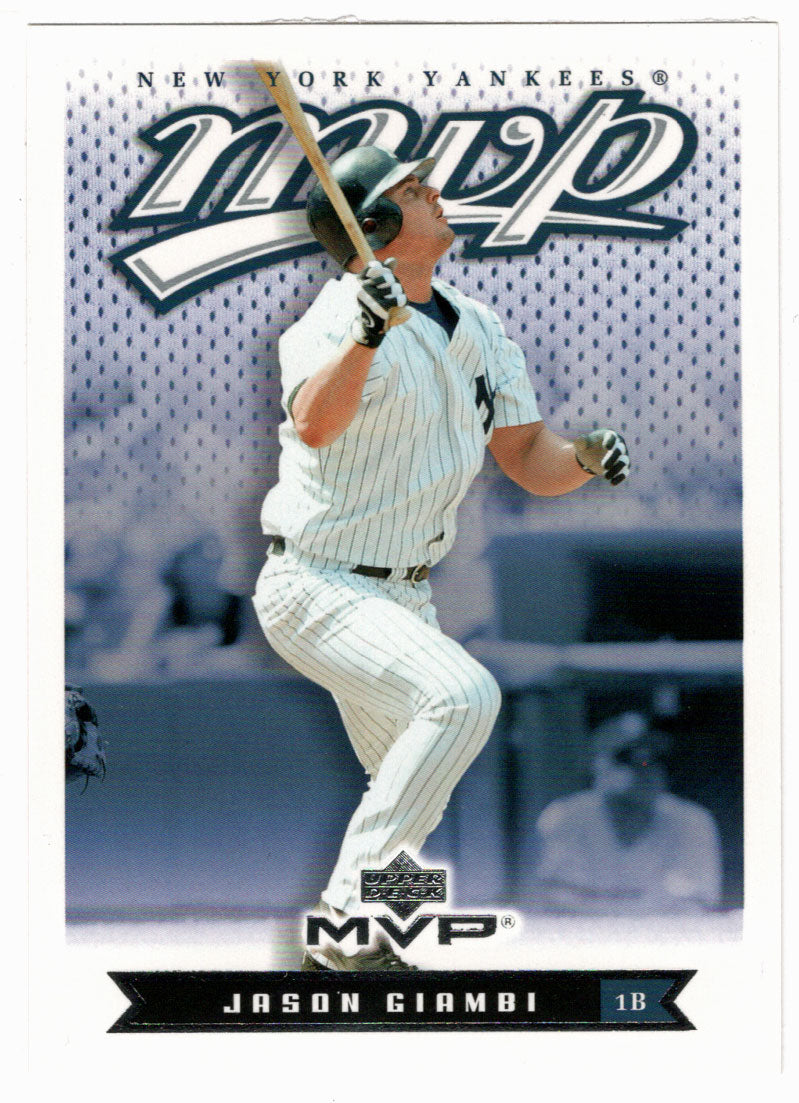 Jason Giambi - New York Yankees (MLB Baseball Card) 2003 Upper Deck MVP # 136 Mint