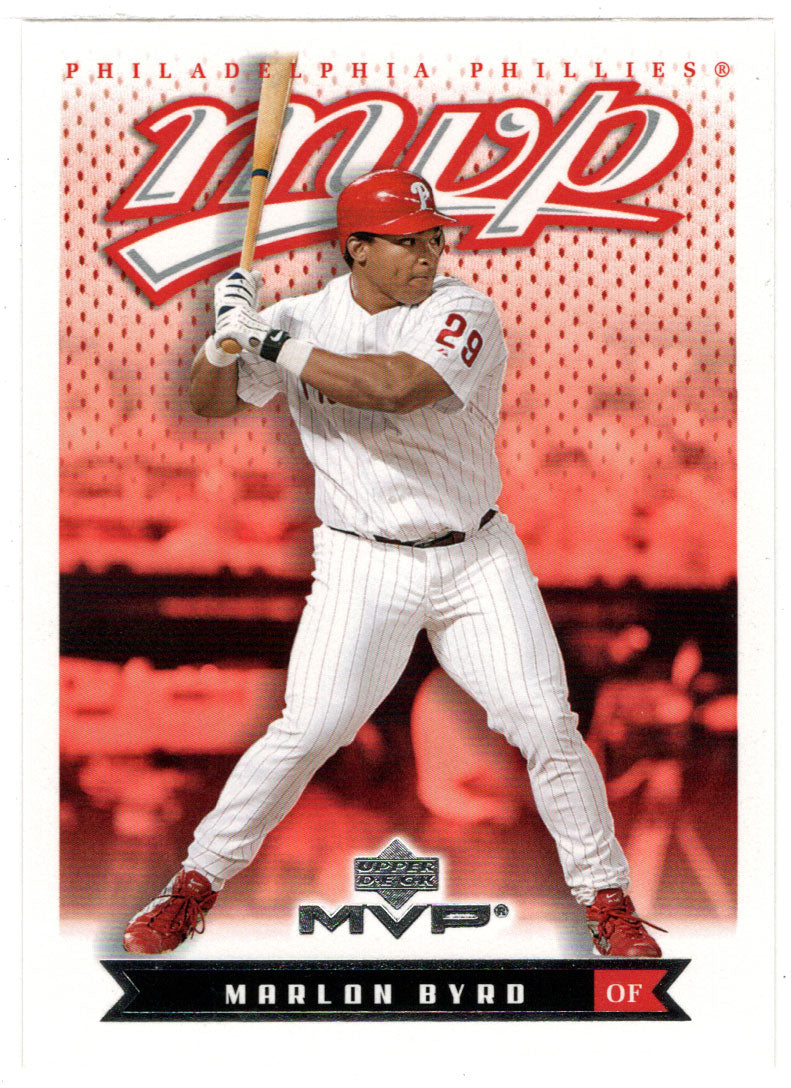 Marlon Byrd - Philadelphia Phillies (MLB Baseball Card) 2003 Upper Deck MVP # 153 Mint