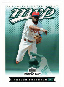 Marlon Anderson - Tampa Bay Devil Rays (MLB Baseball Card) 2003 Upper Deck MVP # 155 Mint