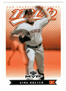 Kirk Rueter - San Francisco Giants (MLB Baseball Card) 2003 Upper Deck MVP # 175 Mint