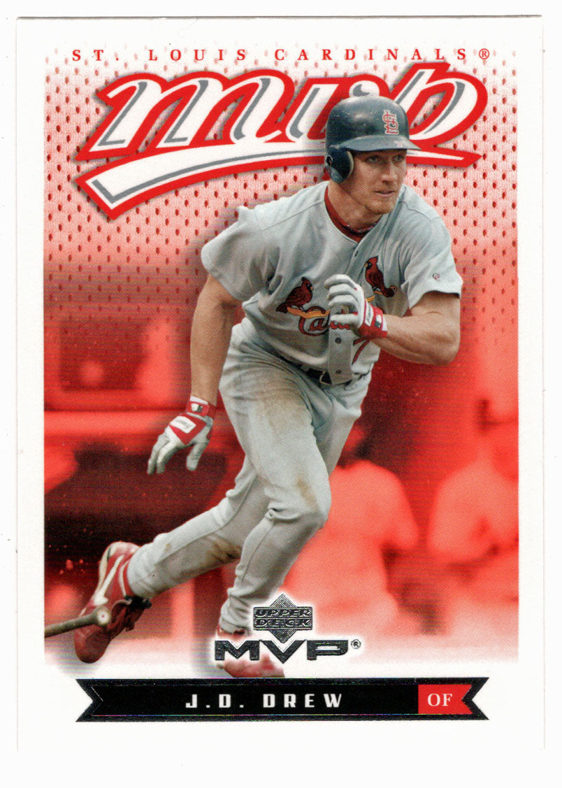 J.D. Drew - St. Louis Cardinals (MLB Baseball Card) 2003 Upper Deck MVP # 191 Mint